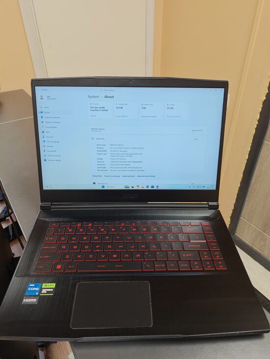 MSI Thin GF63